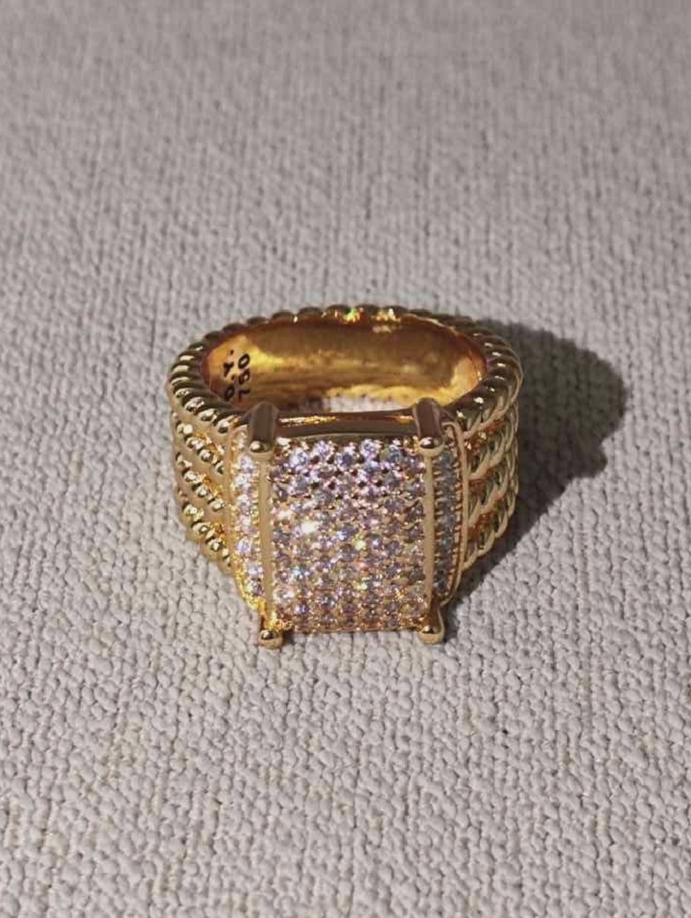 David Yurman Premium Craftsmanship Pavé Cluster Cocktail Rings And